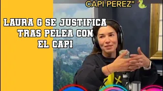 Laura G pone excusas tras enojo en vivo del Capi Perez