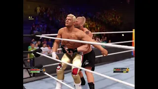 Cody Rhodes vs. Brock Lesnar Summer Slam