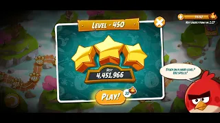 Angry Birds 2 | Rescuer | Level 450 | Hitting Fun | Angry Bird 2 Show