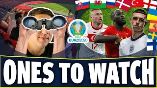 ONE PLAYER FROM EACH COUNTRY TO WATCH OUT FOR AT EURO 2020