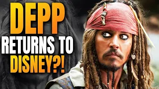 Johnny Depp Returns to Disney?! Pirates of the Caribbean Star Shows Up at Disneyland as Jack Sparrow