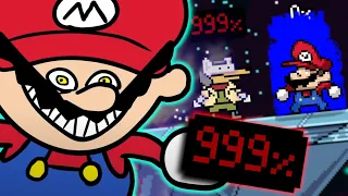 Speedrunner Mario goes Ultra Instinct and breaks the game