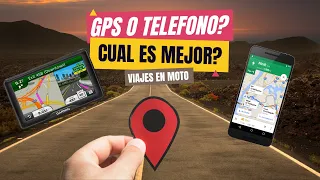VIAJES EN MOTO: Es mejor usar un GPS o el TELÉFONO? - El DILEMA y mi EXPERIENCIA! #gpsparamoto