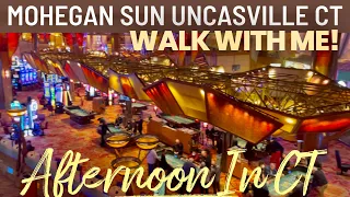 Mohegan Sun Casino Uncasville CT walk around 2022 tour