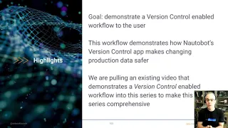 Version Control Demo Series #2 - A Version Control Enabled Workflow
