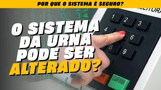 Dá pra alterar o sistema da urna eletrônica?