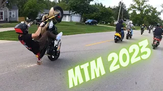 Murder The Mitten 2023 | Mini Bike Stunt Group Ride