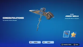 Here's Why You Did NOT Get Season 3's Victory Brella! (MAJOR Glitch - Junker 'Brella)