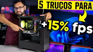 5 TRUCOS para MÁS FPS en tu PC GAMER