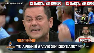 😡 "¡MESSI SE HA IDO, DESPERTAD!"! RONCERO ESTALLA tras el Atlético-Barça 😡