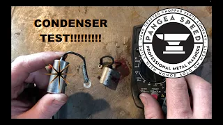 Ignition Condenser Test harley motorcycle