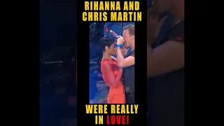 RIHANNA AND CHRIS MARTIN WERE REALLY FEELING EACH OTHER AT THIS PERFORMANCE!! #shorts