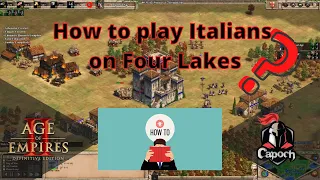 How to play Italians on Four Lakes (Cross)!