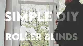 Simple DIY Roller Blinds #Shorts