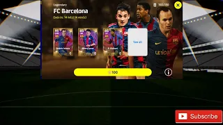 300 Coins To Open Legendary FC Barcelona Pack Opening eFootball PES 2022 Mobile 6/8/22