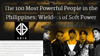 SB19 Included in Esquire Magazine's 100 Most Influential People in the Philippines