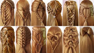 Most Beautiful Hairstyles for girls ❤️ Everyday Hairstyles ❤️ Coiffure avec tresse