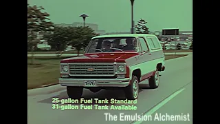 1976 Chevy Blazer, Suburban, and Sport Van Dealership Sales Training Promotional Film ( Restored )