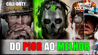 CALL OF DUTY - DO PIOR AO MELHOR JOGO DA SAGA!