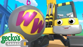 Eric Came in Like a Wrecking Ball | Gecko's Garage | Buster and Friends | Kids Cartoons