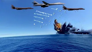 B-1 Bomber Performs Impossible Mission Over the Red Sea​