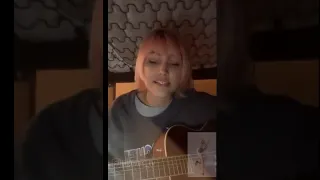 Grace VanDerWaal "Free Me" ( I want to be alone ) work in progress 10/06/20 Live on Instagram GGT