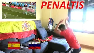 REACCIONANDO A LOS PENALTIS | ESPAÑA 1-1 RUSIA