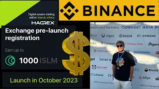 WAJIB GARAP PROJECT 6TRILYUN EXCHANGE BARU PESAING BINANCE HAQQ EXCHANGE ISLM OKTOBER LAUNCING..