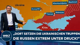 PUTINS KRIEG: "Dort setzen die ukrainischen Truppen die Russen extrem unter Druck!"