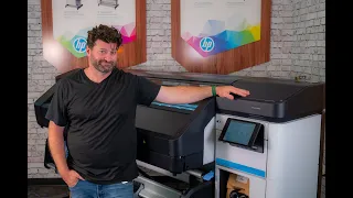 HP Latex 800W  and HP Latex Plus Cutter Demo with Glenn Cummins