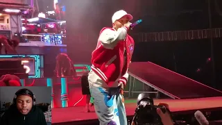 chris brown fan react to Chris Brown @ Tycoon Music Festival Fest 2024, Atlanta, GA