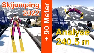 SkiJumping 2022 ❄️ Tipp wie springt man 90 m weiter