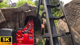 Demon POV 5K Back Row THEMED Arrow Dynamics Looper Six Flags Great America, IL