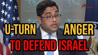 US official gets angry, makes contradictions on Israel’s human rights violations | Janta Ka Reporter