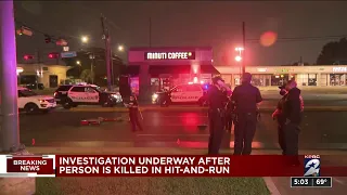 Investigation underway after person killed in hit-and-run in SW Houston, police say