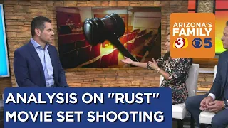 Legal expert weighs in after Arizona armorer charged in "Rust" movie set shooting