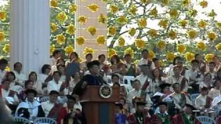 Pres. Noynoy Aquino at the 100th UP Diliman University Grad 2/5
