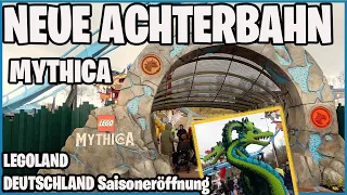 Neue Achterbahn MYTHICA 🎇 LEGOLAND DEUTSCHLAND Saison-Eröffnung ☆ Rundgang 25.03.2023