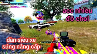 PUBG Mobile - Review Acc Với Dàn Siêu Xe + Skin Súng Cực Đẹp Và Cái Kết Lộc Đã Cọc