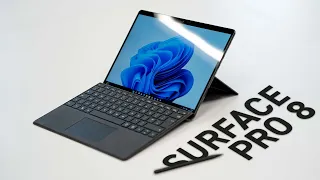 Surface Pro 8 Unboxing