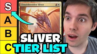 1 Hour of Ranking Sliver Cards on a Tier List | Magic: The Gathering