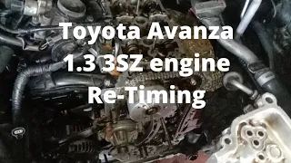 Toyota Avanza 1.3 3SZ Timing Chain settings and hydraulic tensioner technique