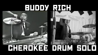 I transcribed Buddy Rich's Cherokee drum solo