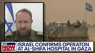 Israel-Hamas war: IDF confirms 'targeted' operation at Al-Shifa hospital in Gaza | LiveNOW from FOX