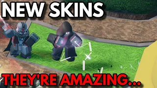 BUYING AND SHOWCASING NEW EXECUTIONER & ACCELERATOR SKINS | ROBLOX Tower Defense Simulator