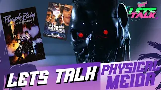 LETS TALK PHYSICAL MEDIA -  THE TERMINATOR coming to 4k!?! Purple Rain and Rango also coming to 4k!