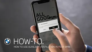 How to adjust your BMW's interior temperature with auxiliary ventilation -  BMW How-To