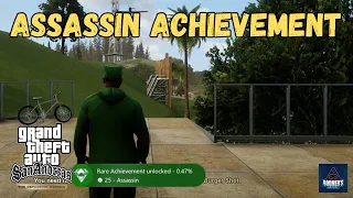Assassin ( Secret Achievement ) - Stealth Kill Madd Dogg's guards / GTA San Andreas