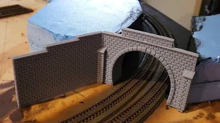 Foam and 3D Printed Tunnels - N scale Model Railway Adventures #12