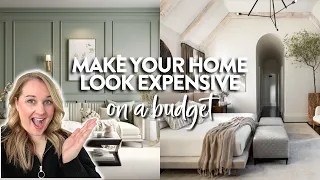 9 AFFORDABLE WAYS TO MAKE YOUR HOME LOOK EXPENSIVE | DESIGN HACKS